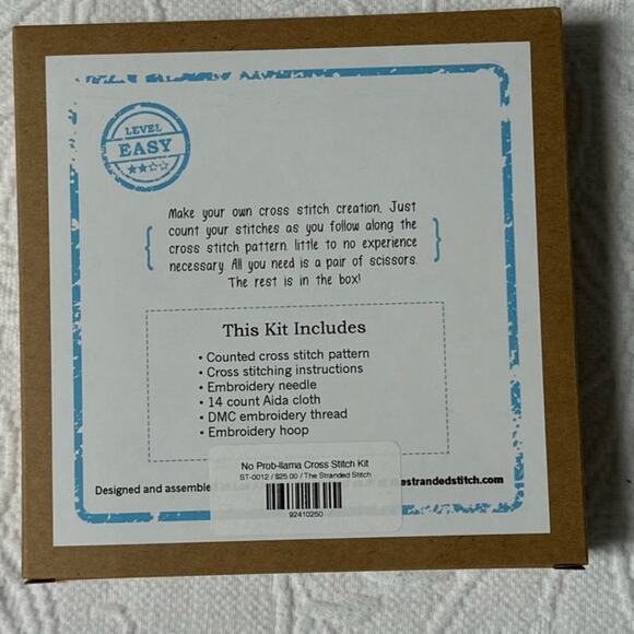 NWT Cross Stitch No Prob Llama Kit - Picture 3 of 4